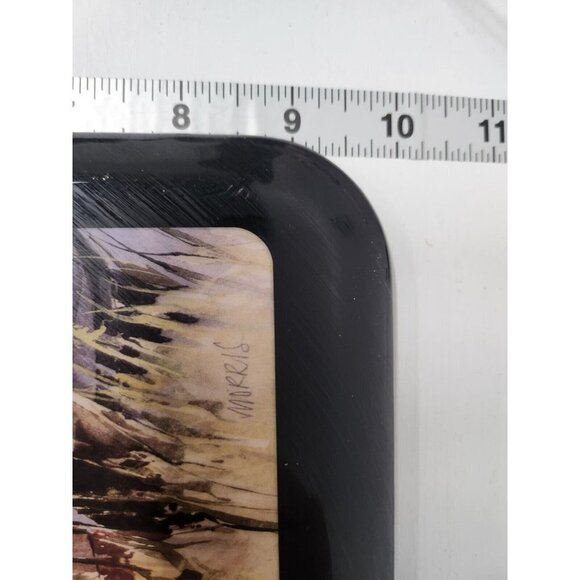 VTG Lacquered Wood Wall Plaque Anyone Can Be A Father Inspirational Fathers Day - Picture 6 of 7